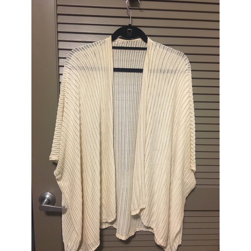 Lightweight knit kimono